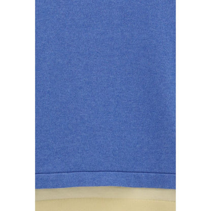 Blue Cotton Sweatshirt