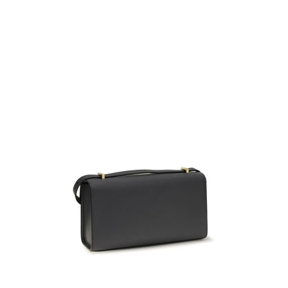 Gray Calf Leather Bos Taurus Shoulder Bag