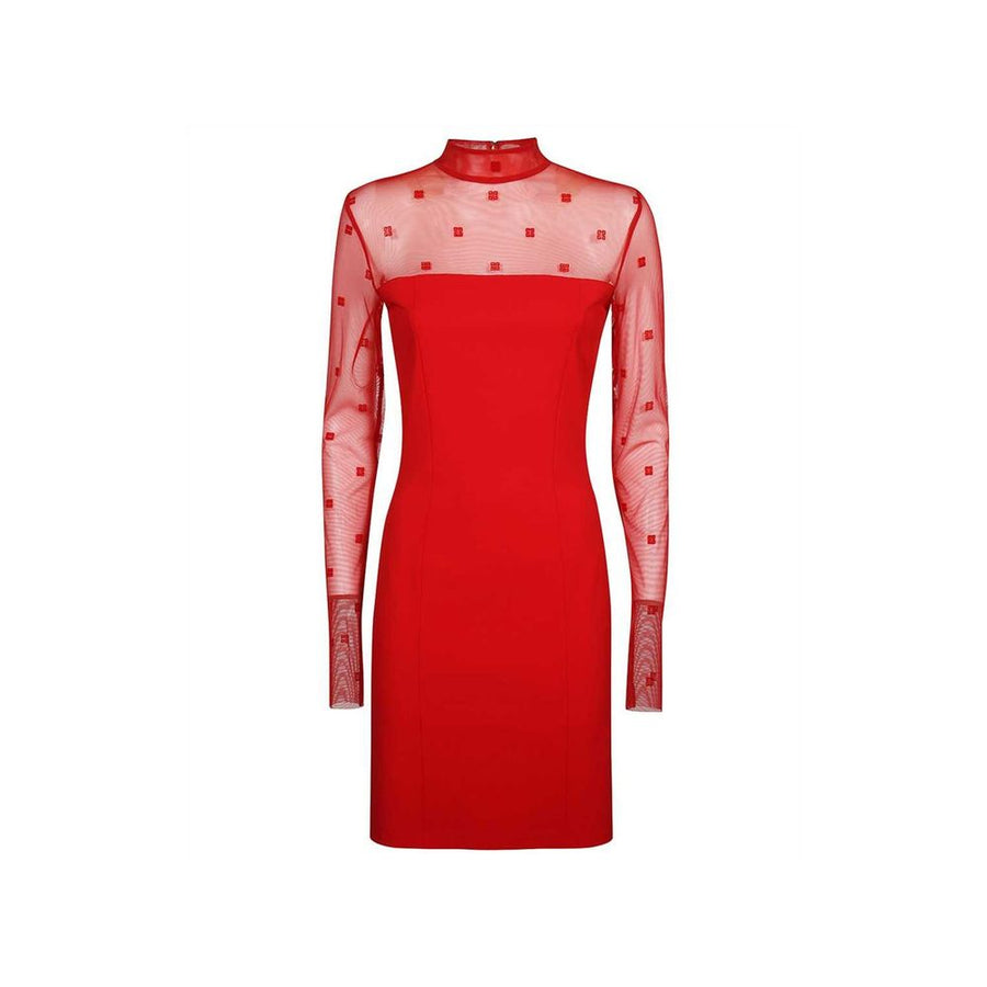 Multicolor Elastane Cocktail Dress