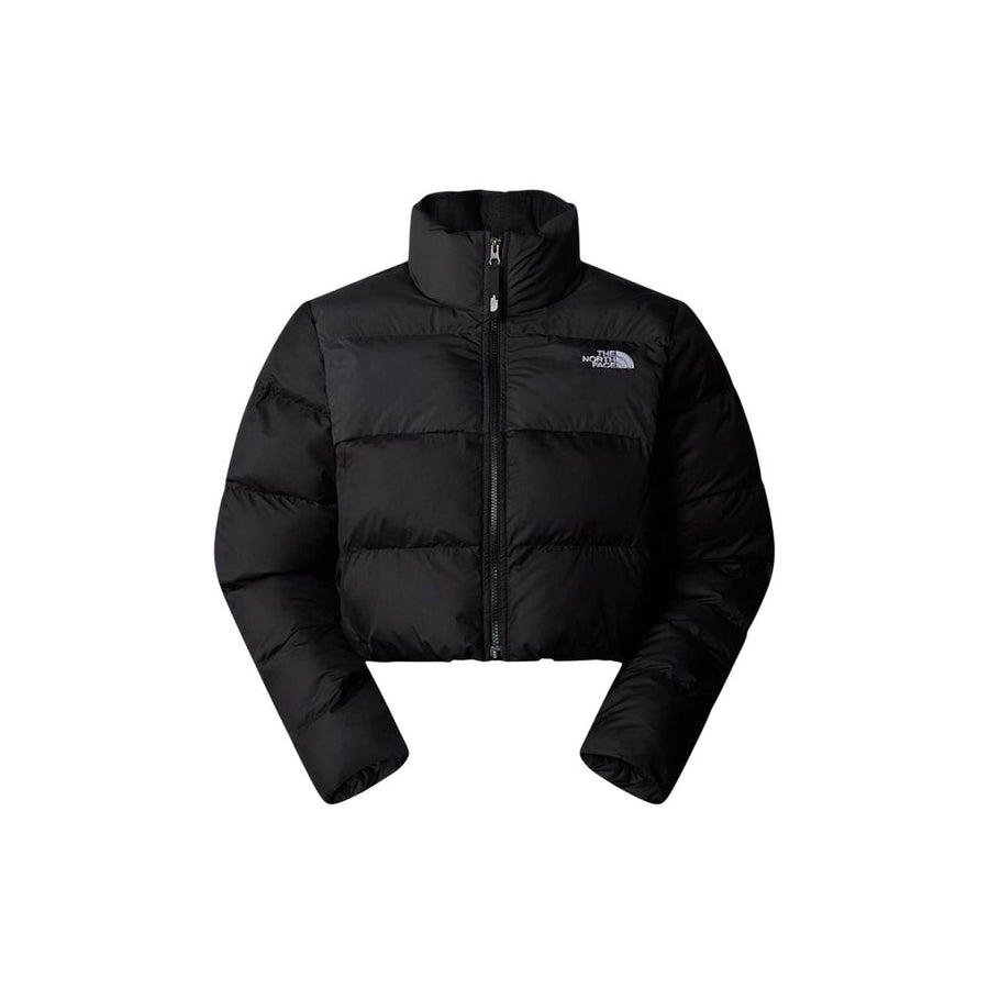 Black Polyester Full-Length Jacket