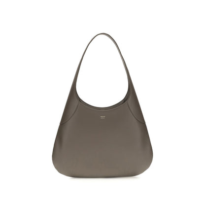 Gray Calf Leather Bos Taurus Handbag