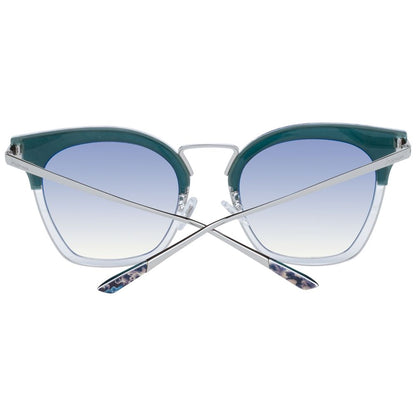 Blue Metal Sunglasses