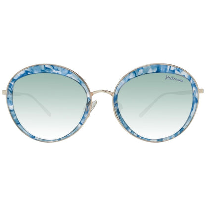 Blue Metal Sunglasses