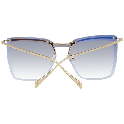Gray Metal Sunglasses