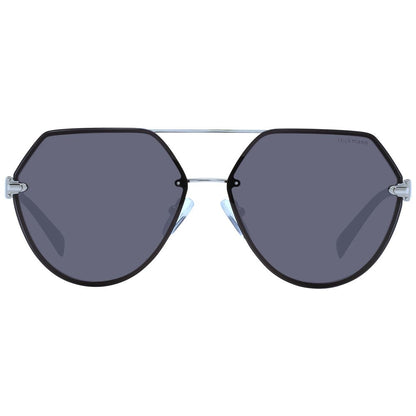Gray Metal Sunglasses