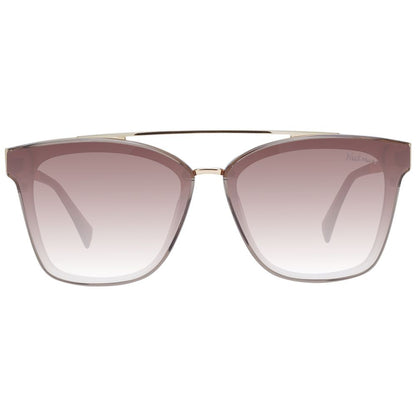 Brown Metal Sunglasses