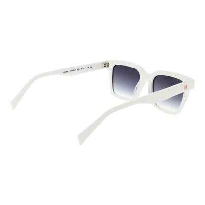 White Acetate Sunglasses