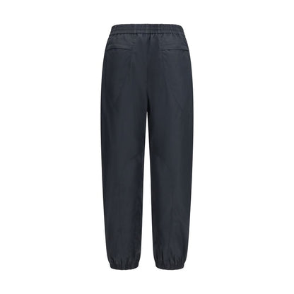 Black Cotton Joggers (Workout Pants)