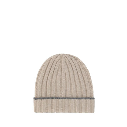 Brown Cashmere Beanie