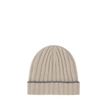Brown Cashmere Beanie