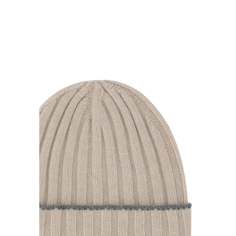 Brown Cashmere Beanie