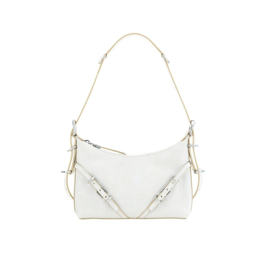 White Leather Shoulder Bag