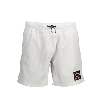 Bianco Polyester Men's Swim Boxer