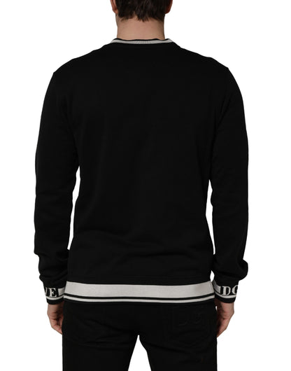 Black Super King Crew Neck Sweatshirt Sweater