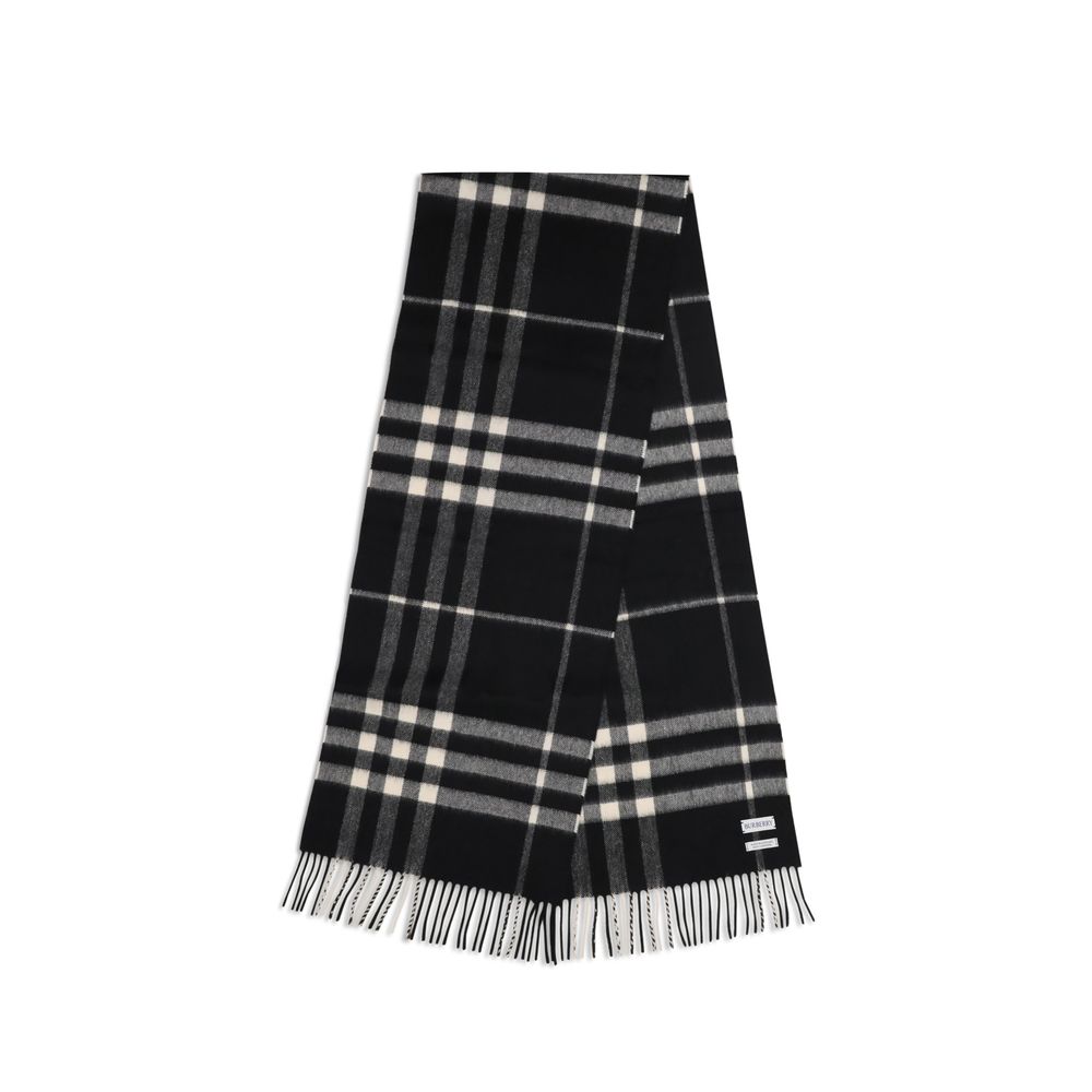Black Cashmere Scarf