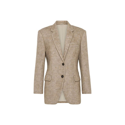 Beige Cashmere Blazer