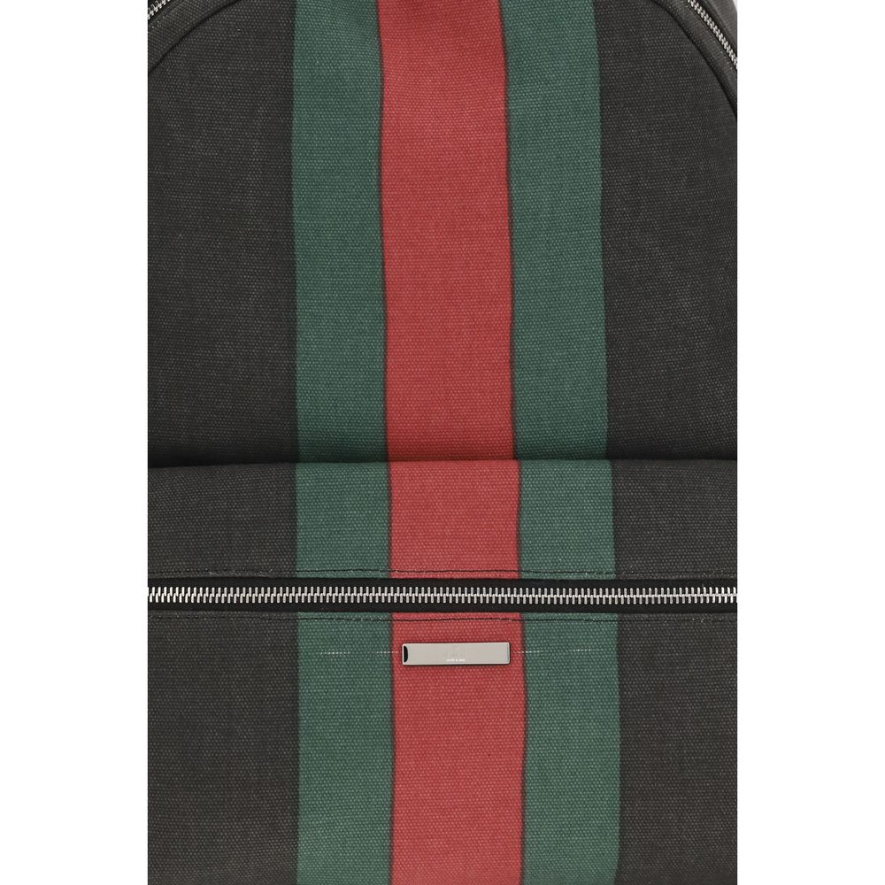 Black Fabric Shoulder Bag