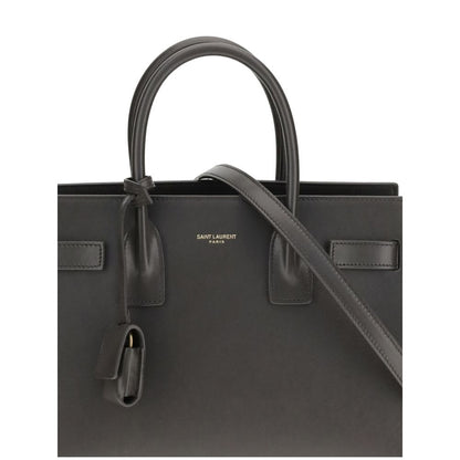 Gray Calf Leather Bos Taurus Handbag