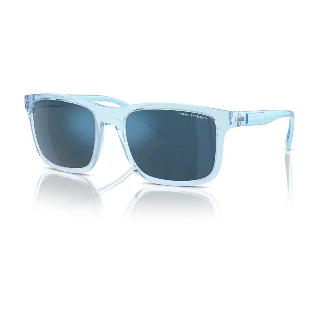 Blue Injected Sunglasses