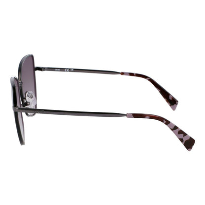 Gray Metal Sunglasses