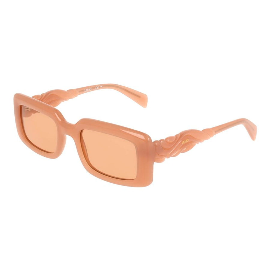 Brown Injected Sunglasses