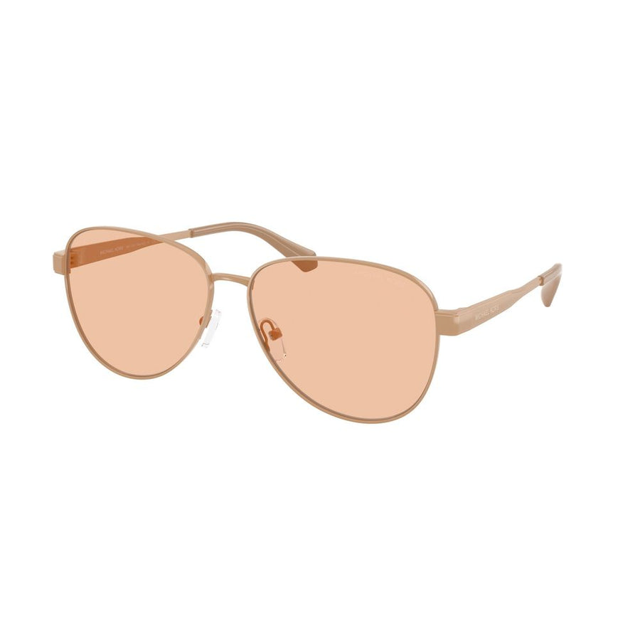 Brown Metal Sunglasses