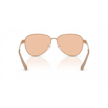 Brown Metal Sunglasses