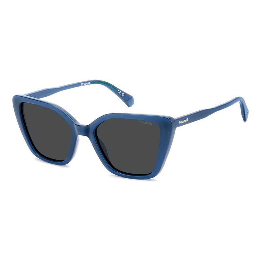 Blue Polycarbonate Sunglasses