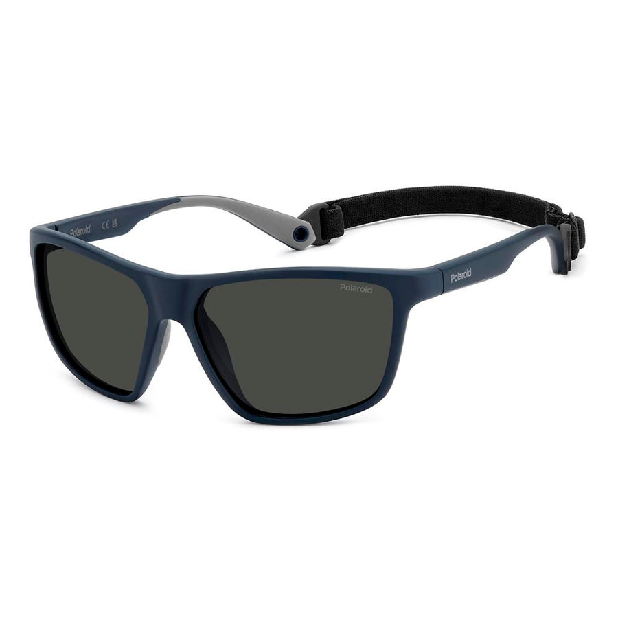 Blue Polycarbonate Sunglasses