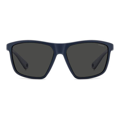Blue Polycarbonate Sunglasses