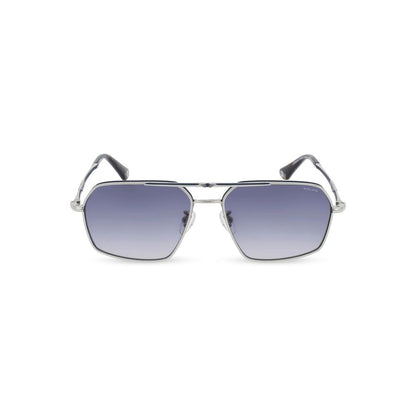 Gray Metal Sunglasses