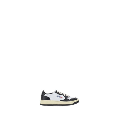 White Calf Leather Bos Taurus Athletic Sneakers