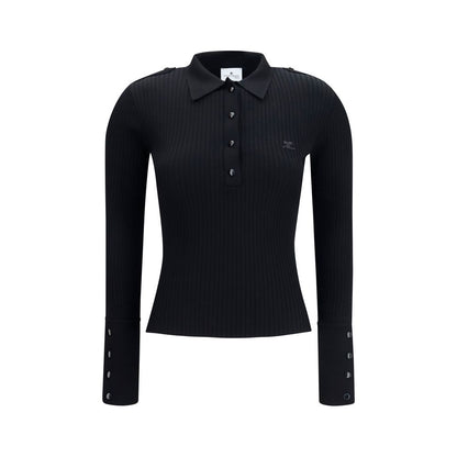 Black Viscose Dress Shirt