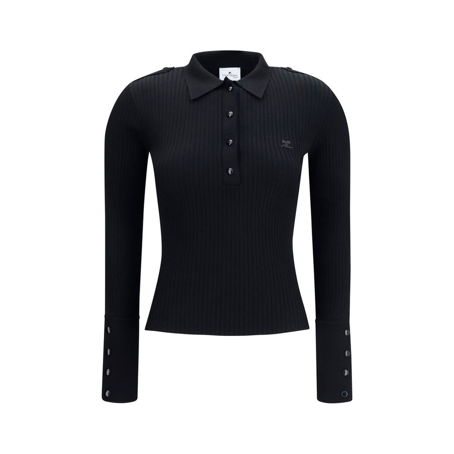 Black Viscose Dress Shirt