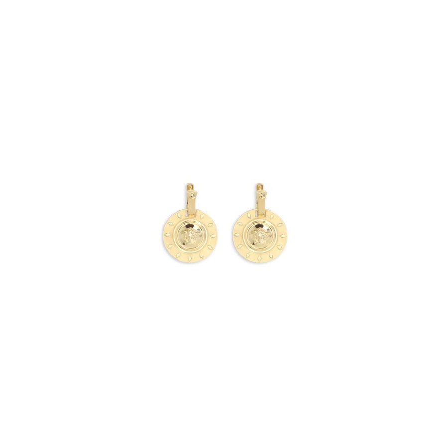 Gold Brass Earrings