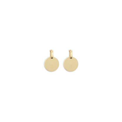 Gold Brass Earrings