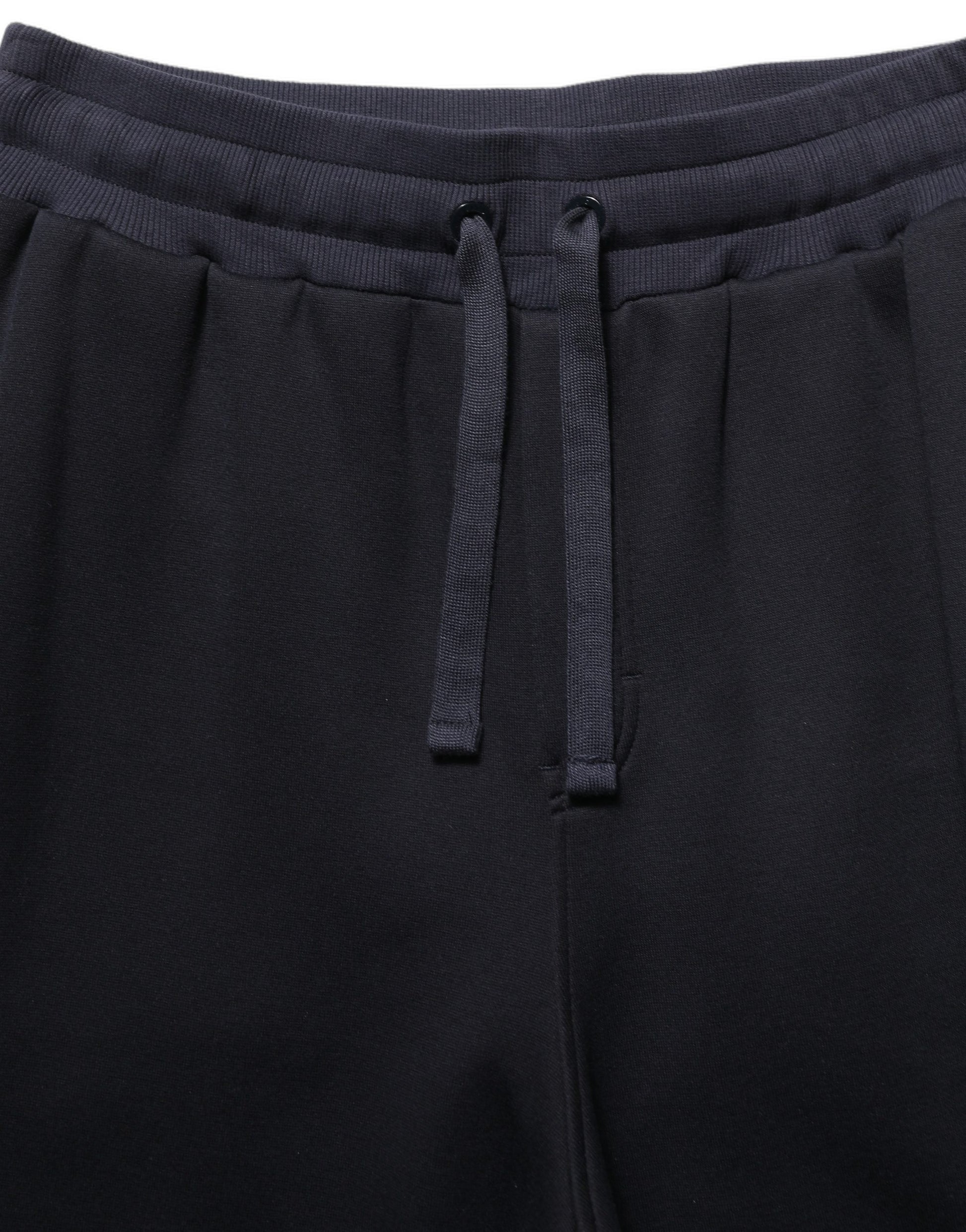 Black Drawstring Viscose Jogger Men Sweatpants Pants