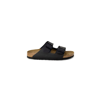 Black Synthetic Slippers