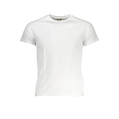 White Cotton Men's T-Shirt