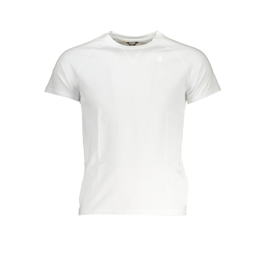 White Cotton Men's T-Shirt