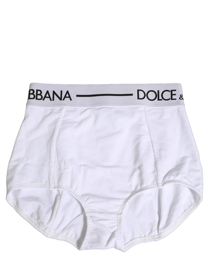 White Logo Waistband Coulotte Panty Underwear