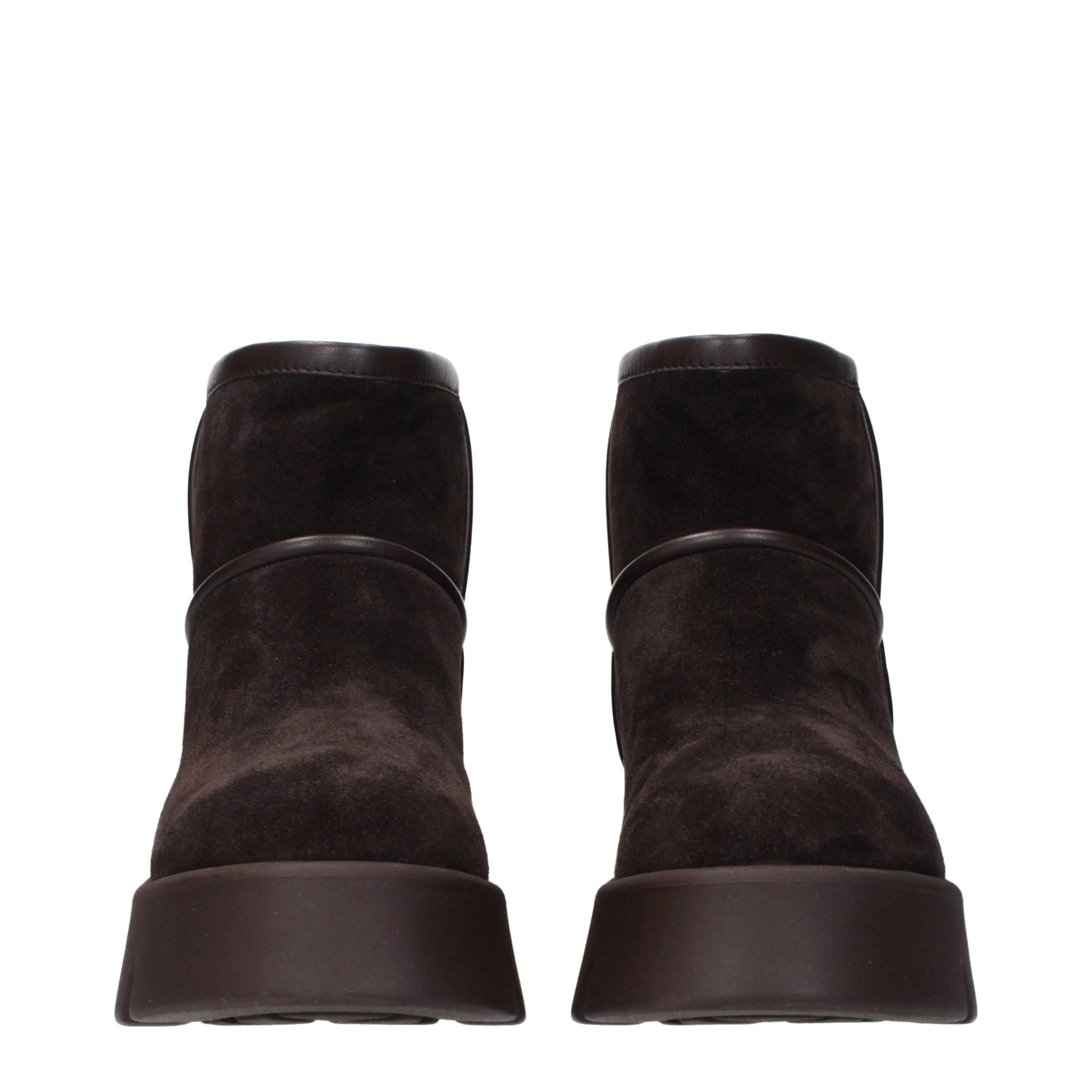 Brown Leather Ankle Boots