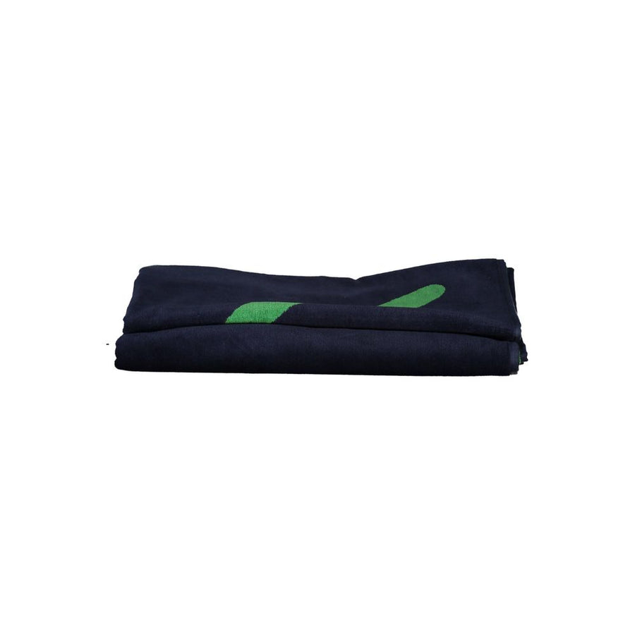 Blue Cotton Men's Towel