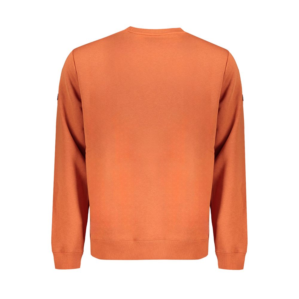Brown Cotton Men's Sweatshirt