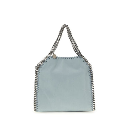 Blue Polyester Handbag