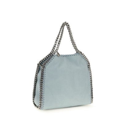 Blue Polyester Handbag