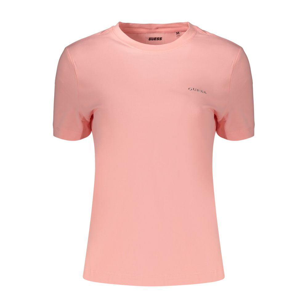 Pink Cotton Women's T-Shirt