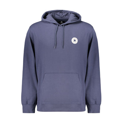 Blue Cotton Men's Sweatshirt