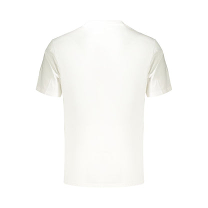 White Cotton Men's T-Shirt