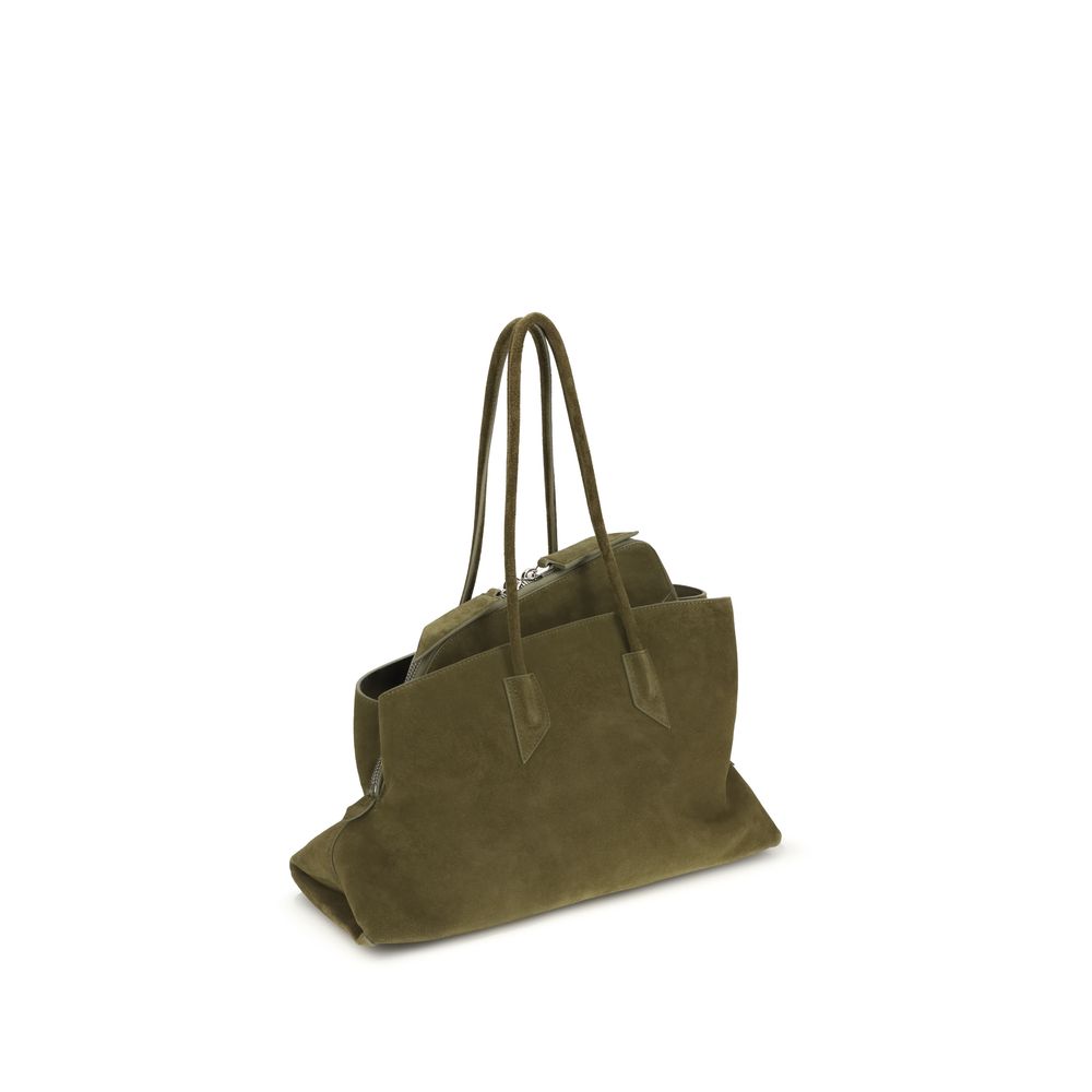 Bicolor Calf Leather Bos Taurus Shoulder Bag